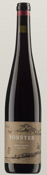 Forster Spätburgunder Rotwein vom Kies 2018, 750ml, Bio, Vegan